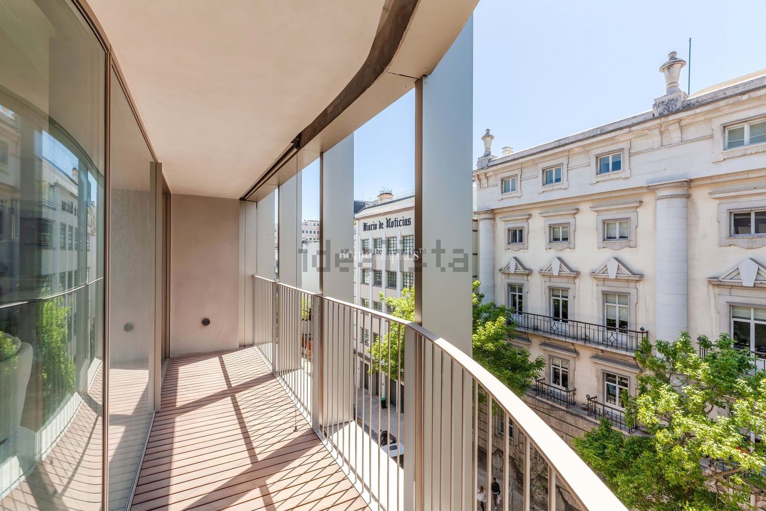 出租公寓 t3在 Av. da Liberdade - Marquês de Pombal - 阳台