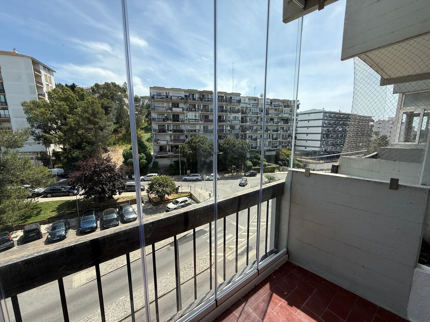 出租公寓 t1在Rua Dom Bosco, 47 - 阳台