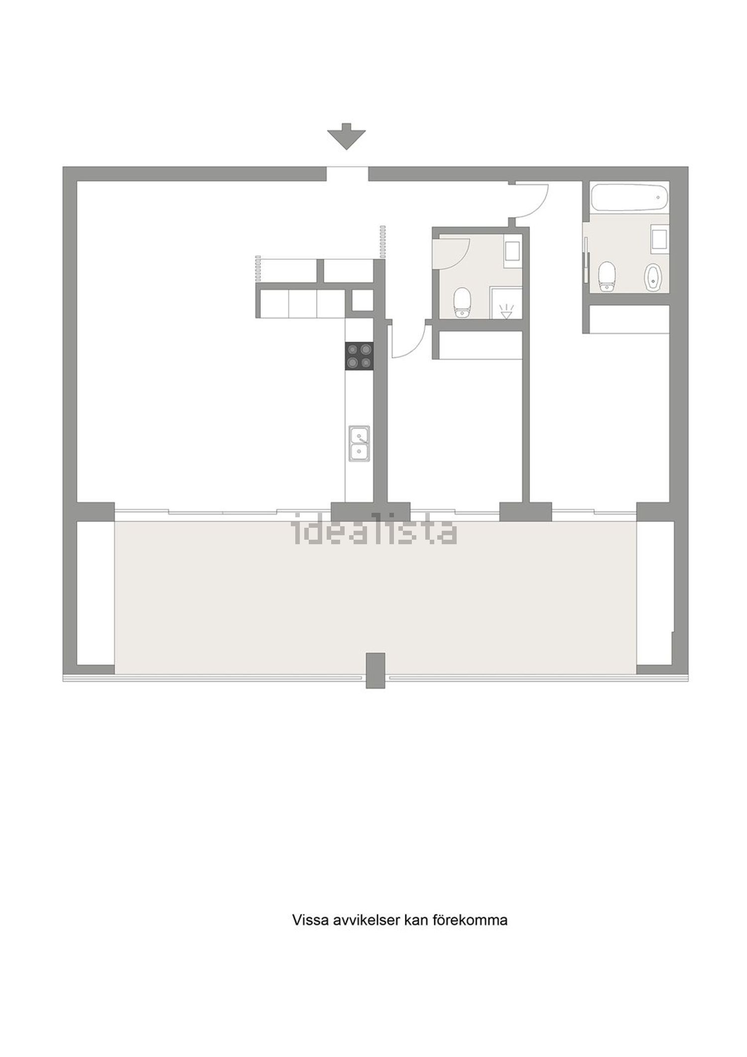 公寓 t2出售在Rua António Simoes Netto - 平面图