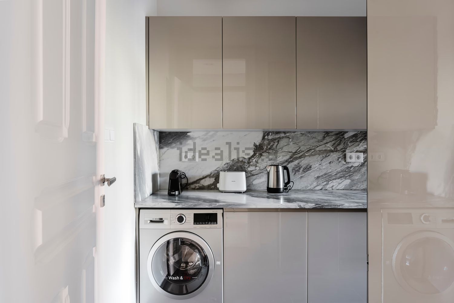 出租公寓 t3在 Bairro Azul - Parque Eduardo VII - 厨房