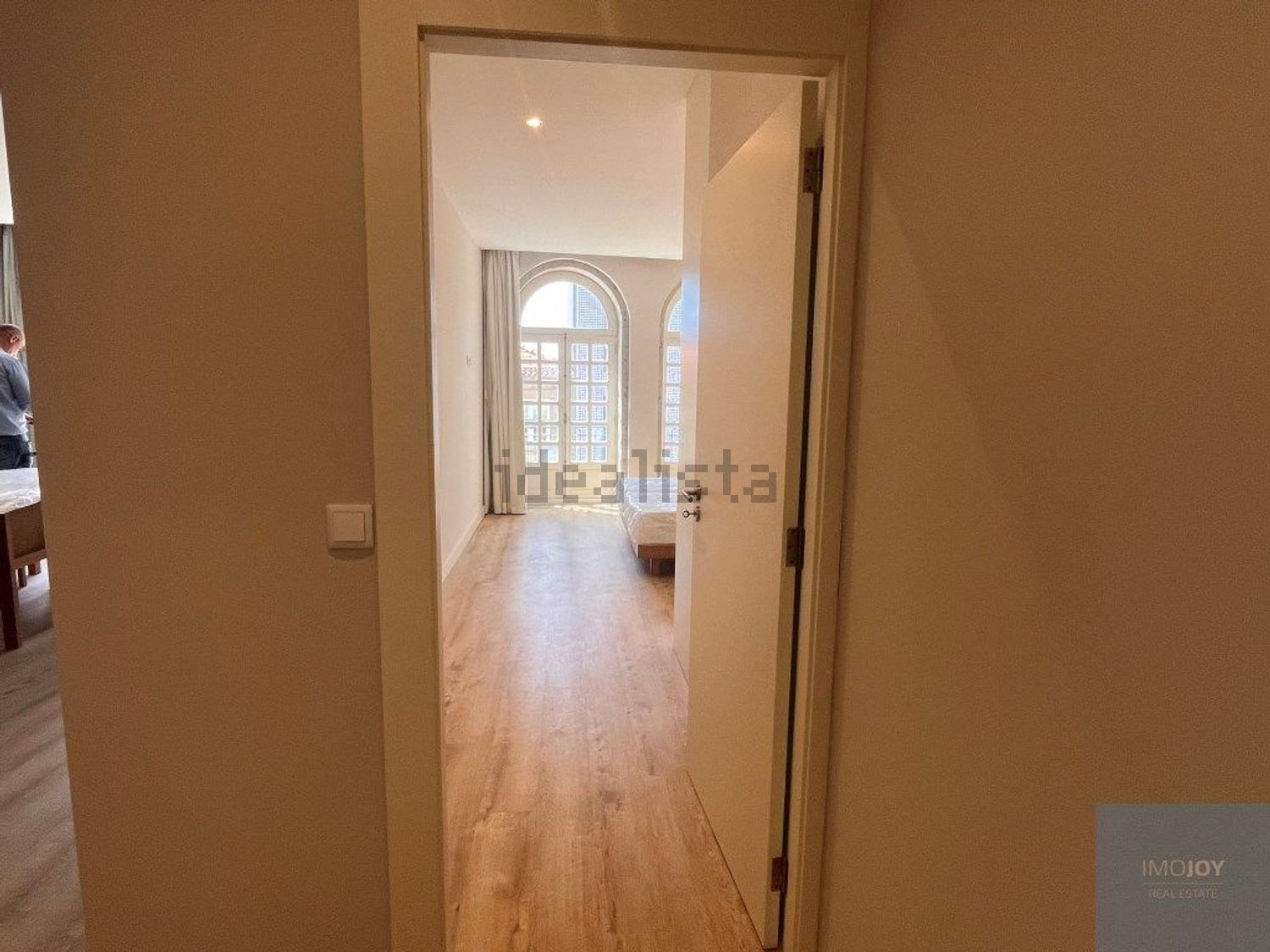 出租公寓 t1在Rua de Santa Catarina, 120 - 卧室