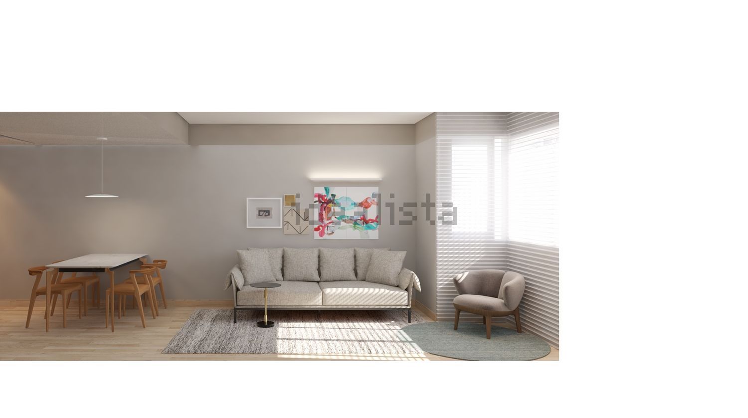 公寓 t1出售在Rua Almirante Barroso, 52 - 客厅