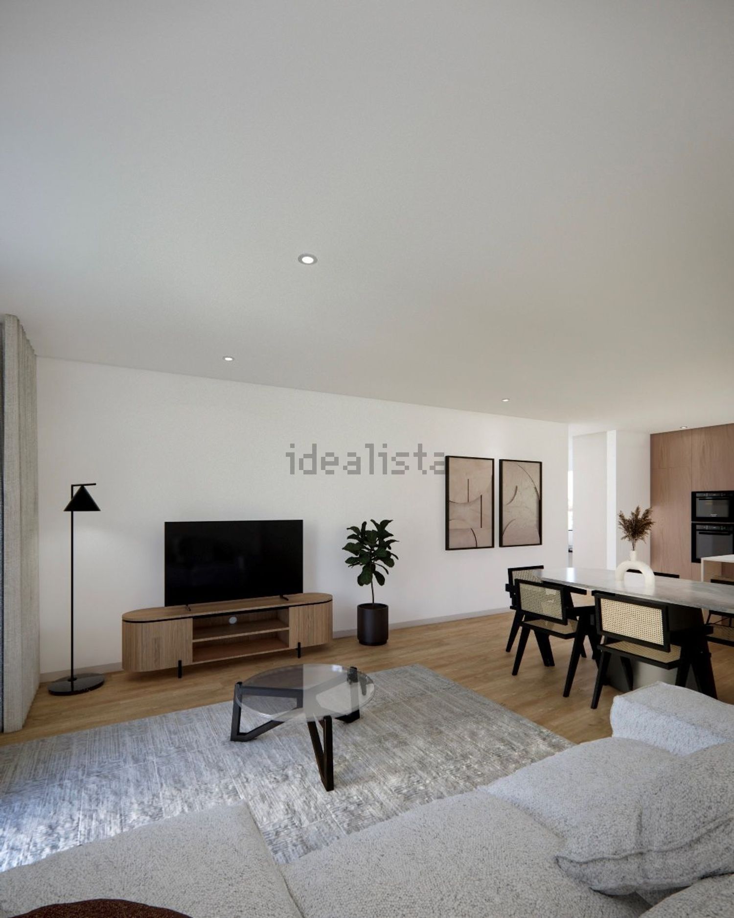 T0（单人公寓）出售在 Sé - Santa Maria - Meixedo - 客厅