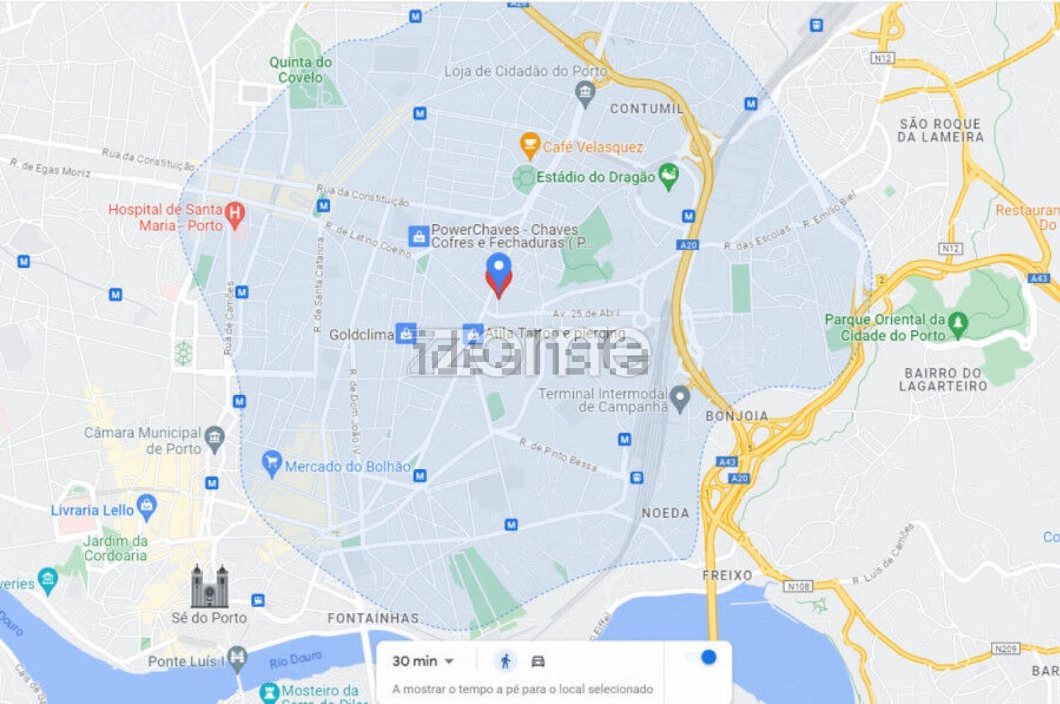 出租公寓 t1在Rua de Câmara Pestana, 482 - 详情