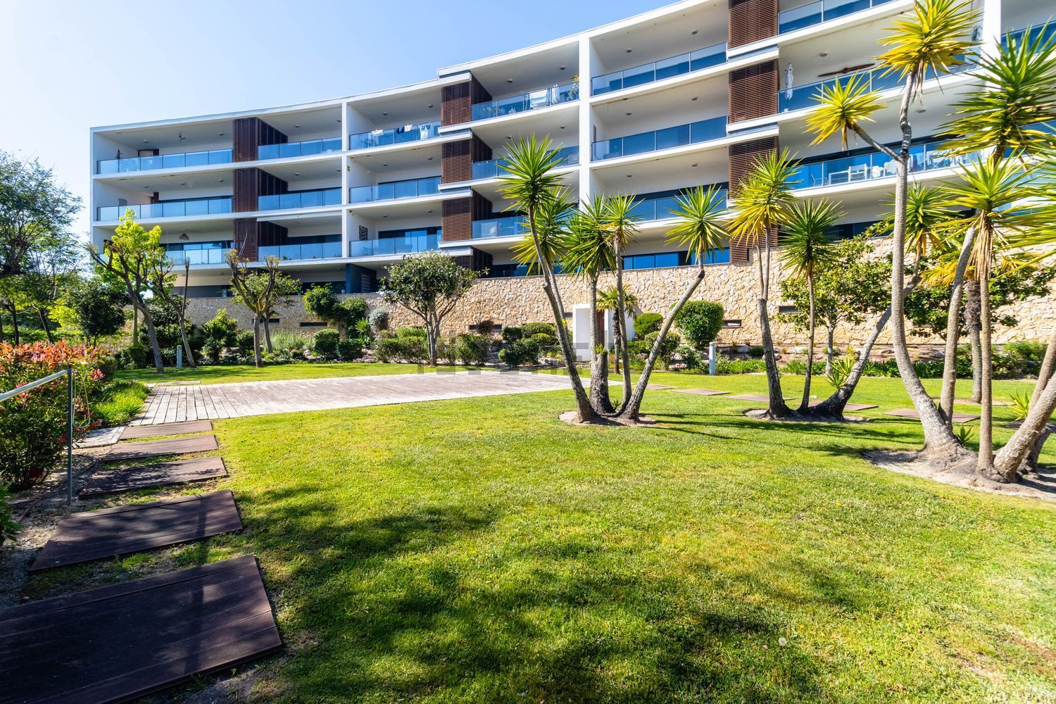 公寓 t2出售在 Quinta do Moleão, Lote 2, Apt 2c (Marina Village) - 花园