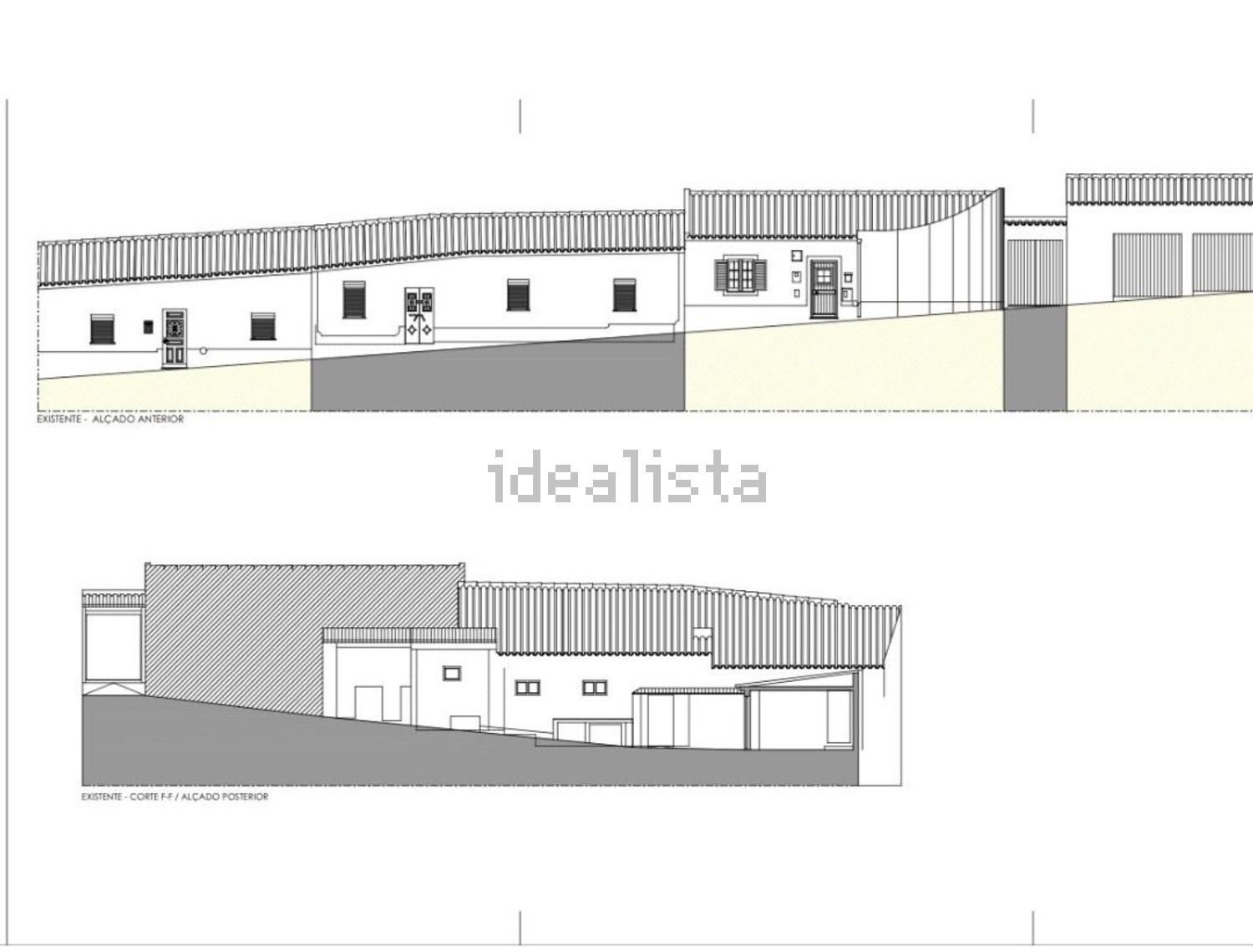 双拼别墅出售在 Vila Alva - 平面图