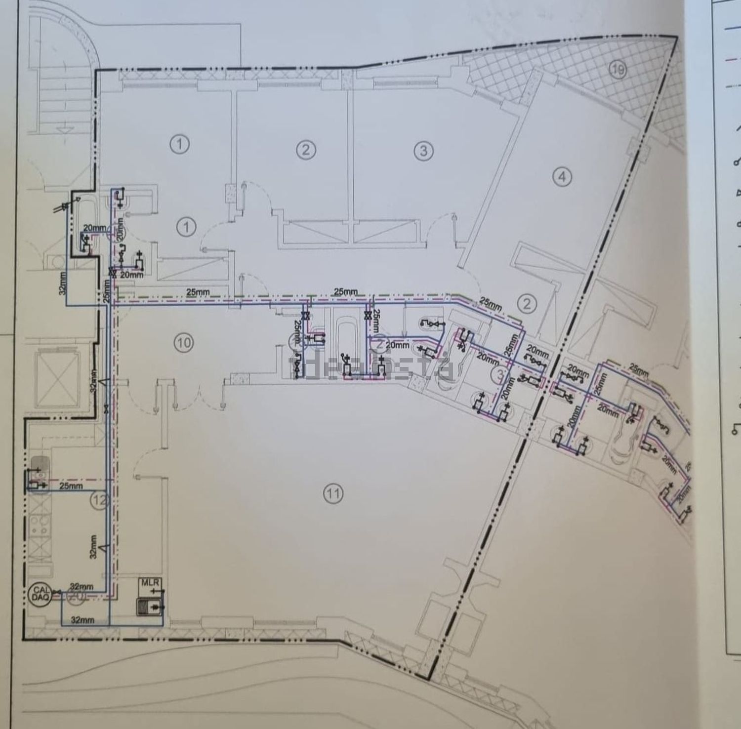 公寓 t4出售在Avenida Escritor Costa Barreto, 120 - 平面图