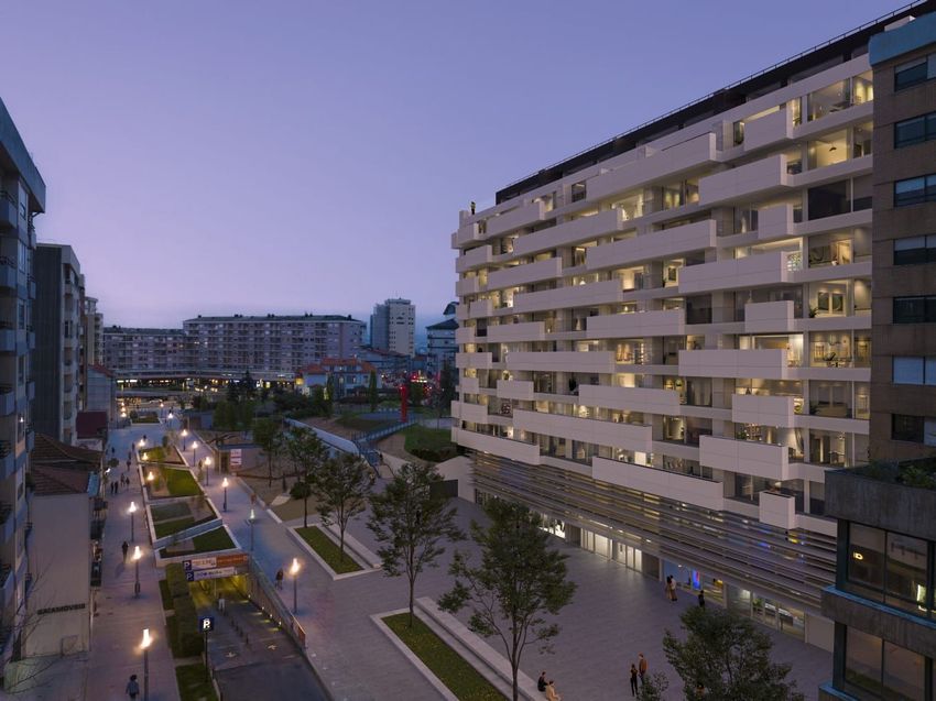 出租公寓 t1在Rua de Álvares Cabral s/n