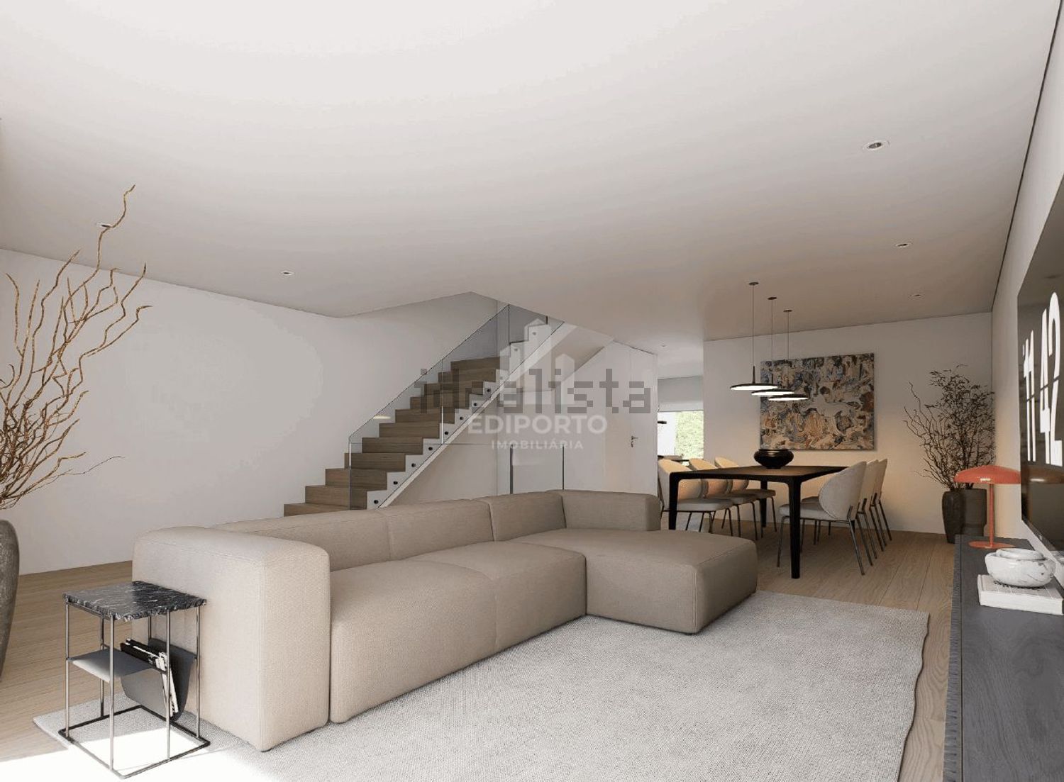 小楼房或别墅出售在 Carvalha - Portelinha - 客厅