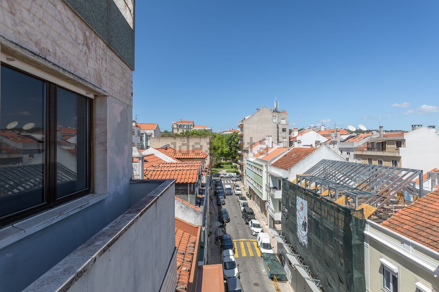 出租公寓 t2在Rua dos Lusíadas, 146 - 阳台