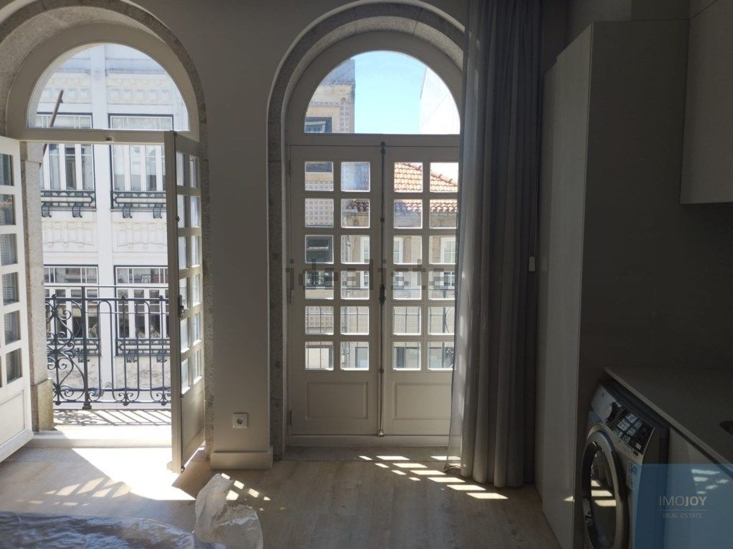 出租公寓 t1在Rua de Santa Catarina, 120 - 露台