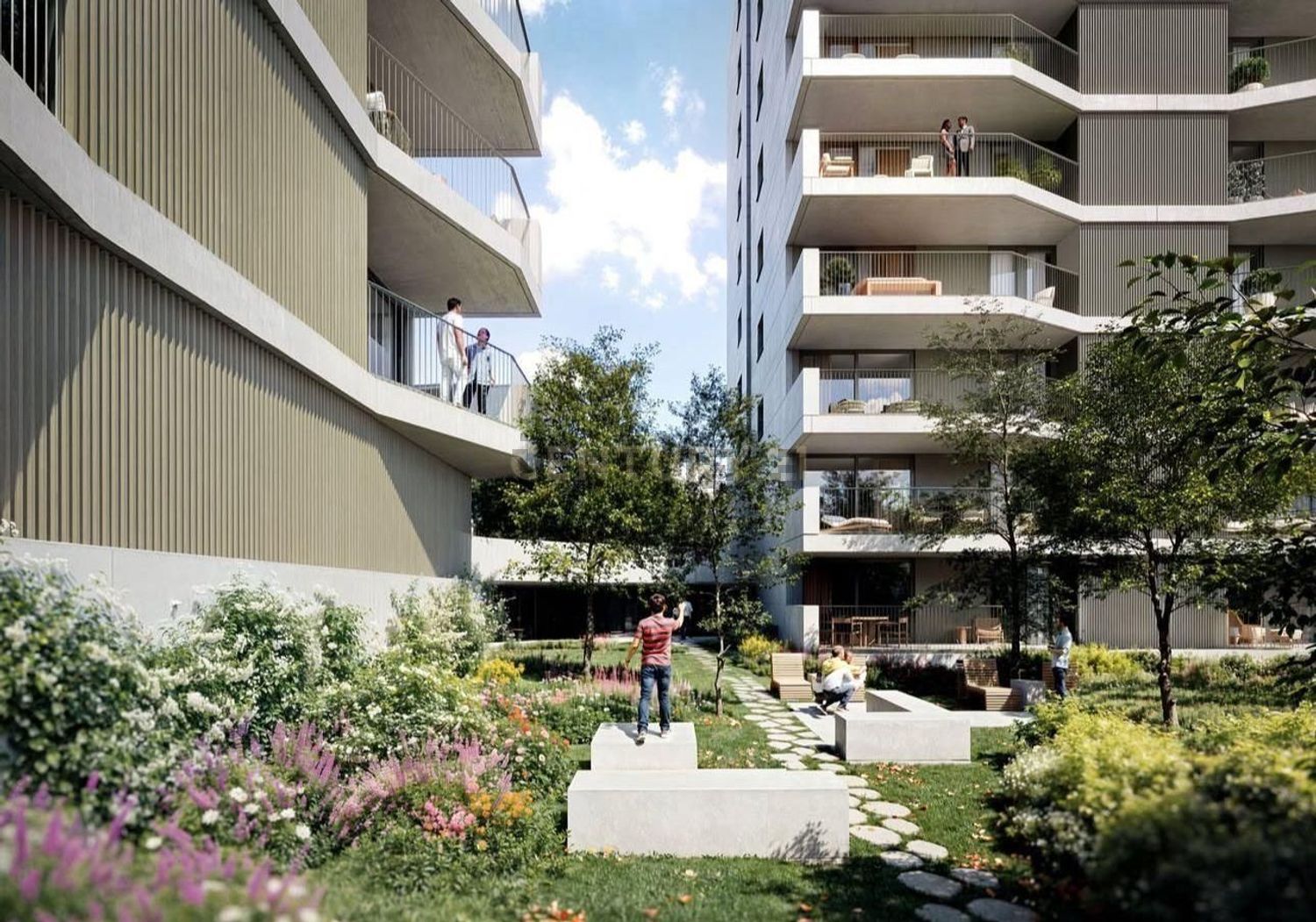 公寓 t3出售在Alameda Jardins da Arrábida s/n - 外立面