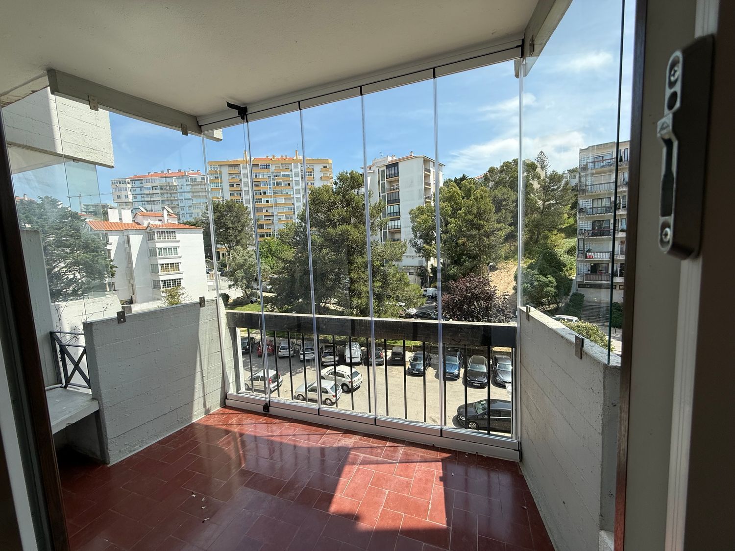 出租公寓 t1在Rua Dom Bosco, 47 - 阳台