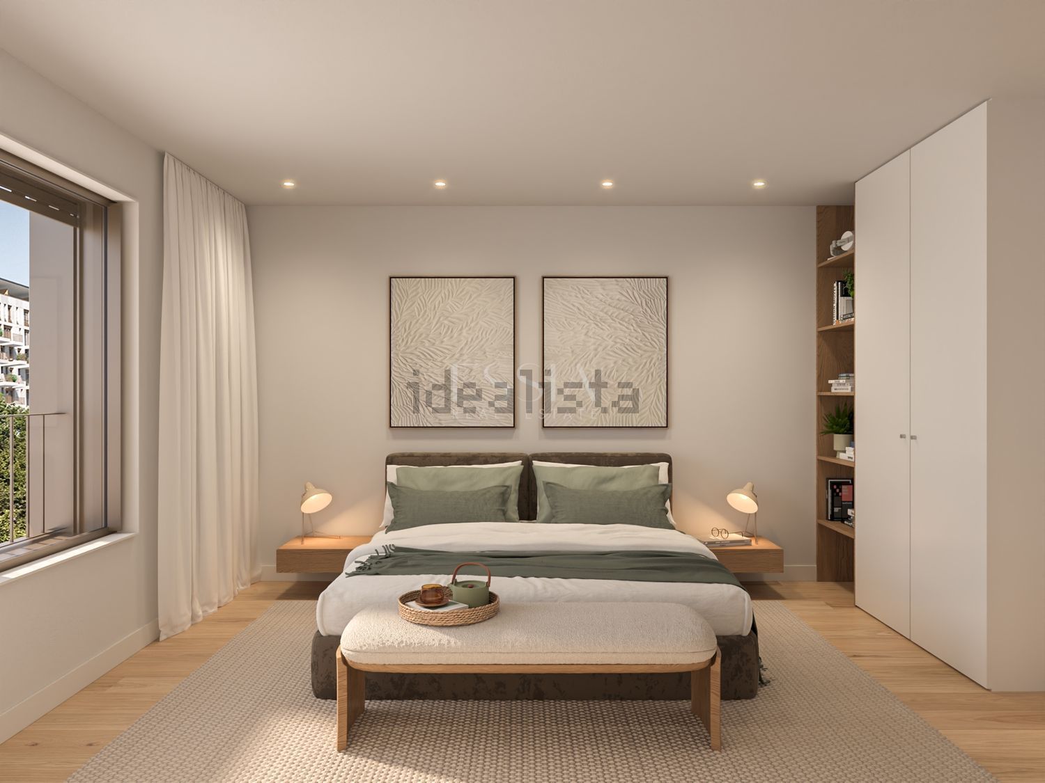 公寓 t2出售在Alameda das Antas s/n - 卧室
