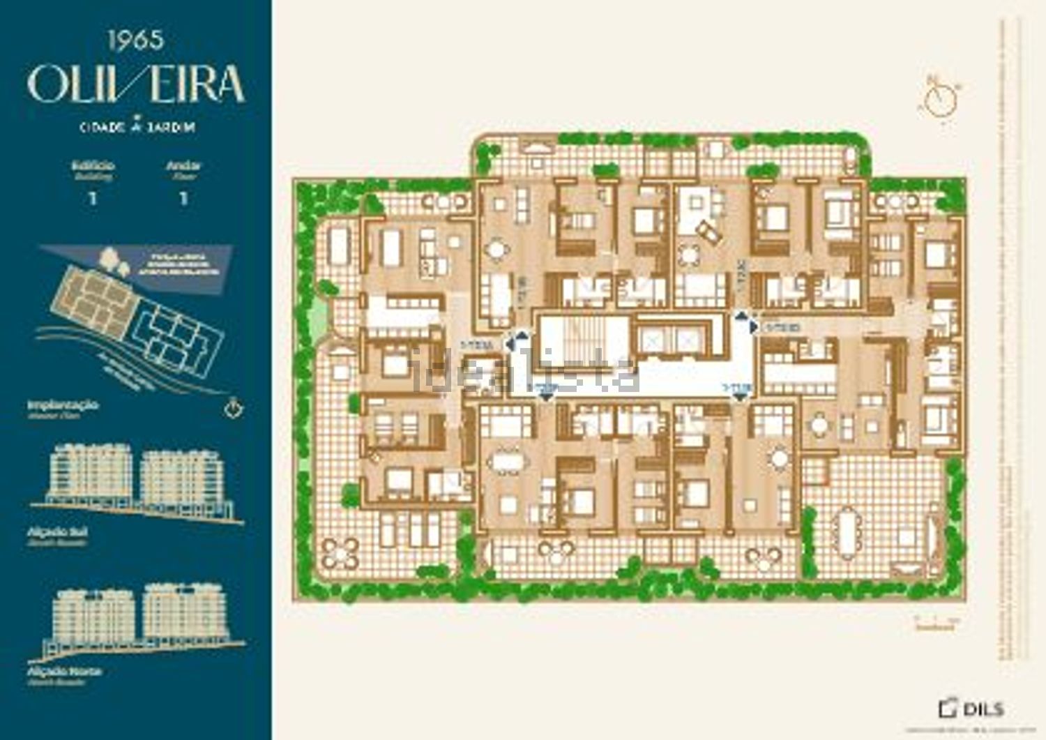 公寓 t3出售在Avenida António Galvão de Andrade, 2660 - 平面图