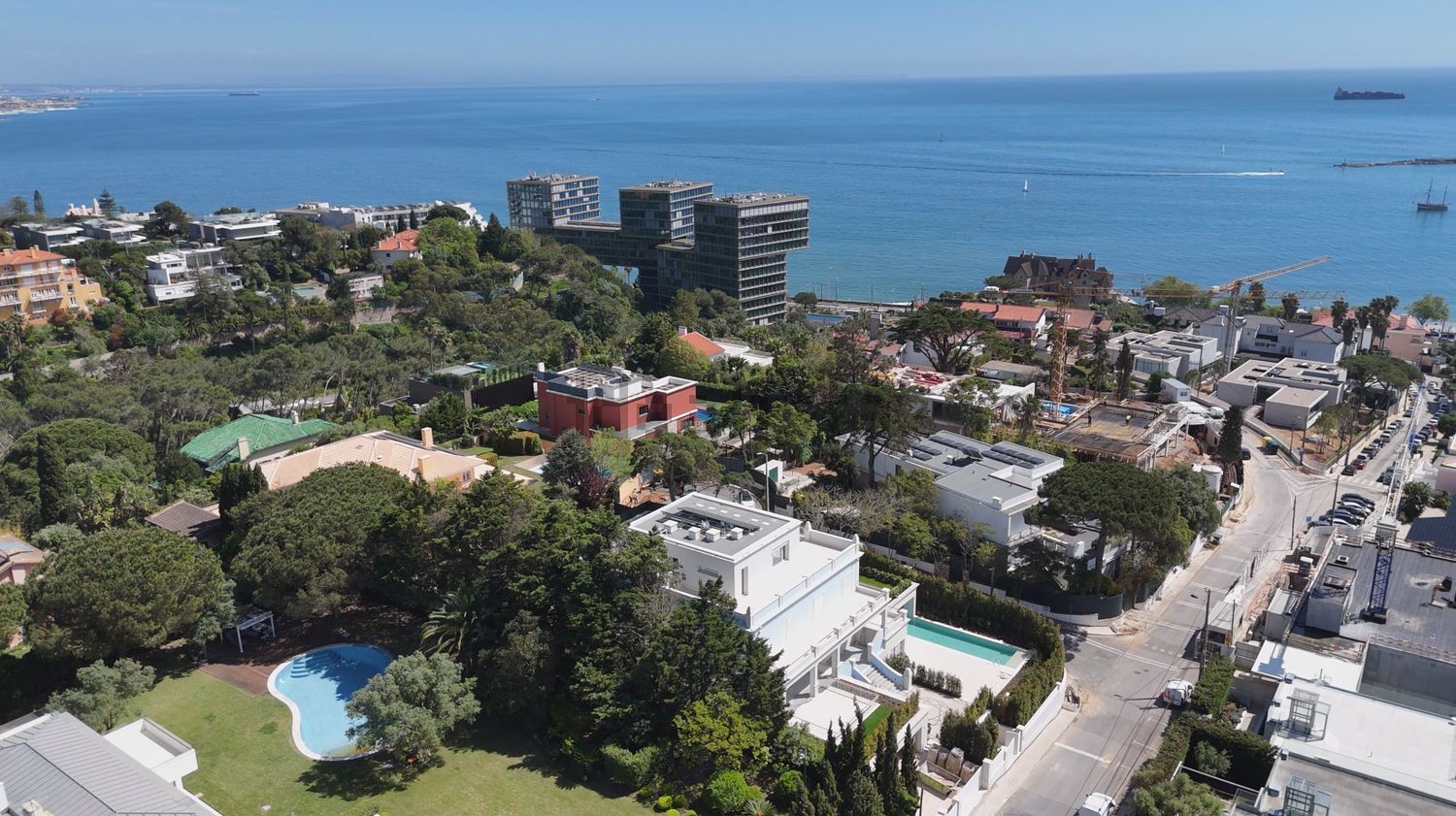 小楼房或独栋别墅出售在 Parque de Palmela - Ribeira das Vinhas - 视线