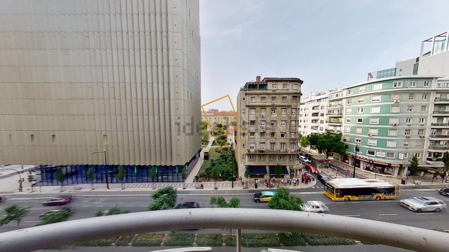 出租公寓 t1在Avenida Fontes Pereira de Melo - 视线