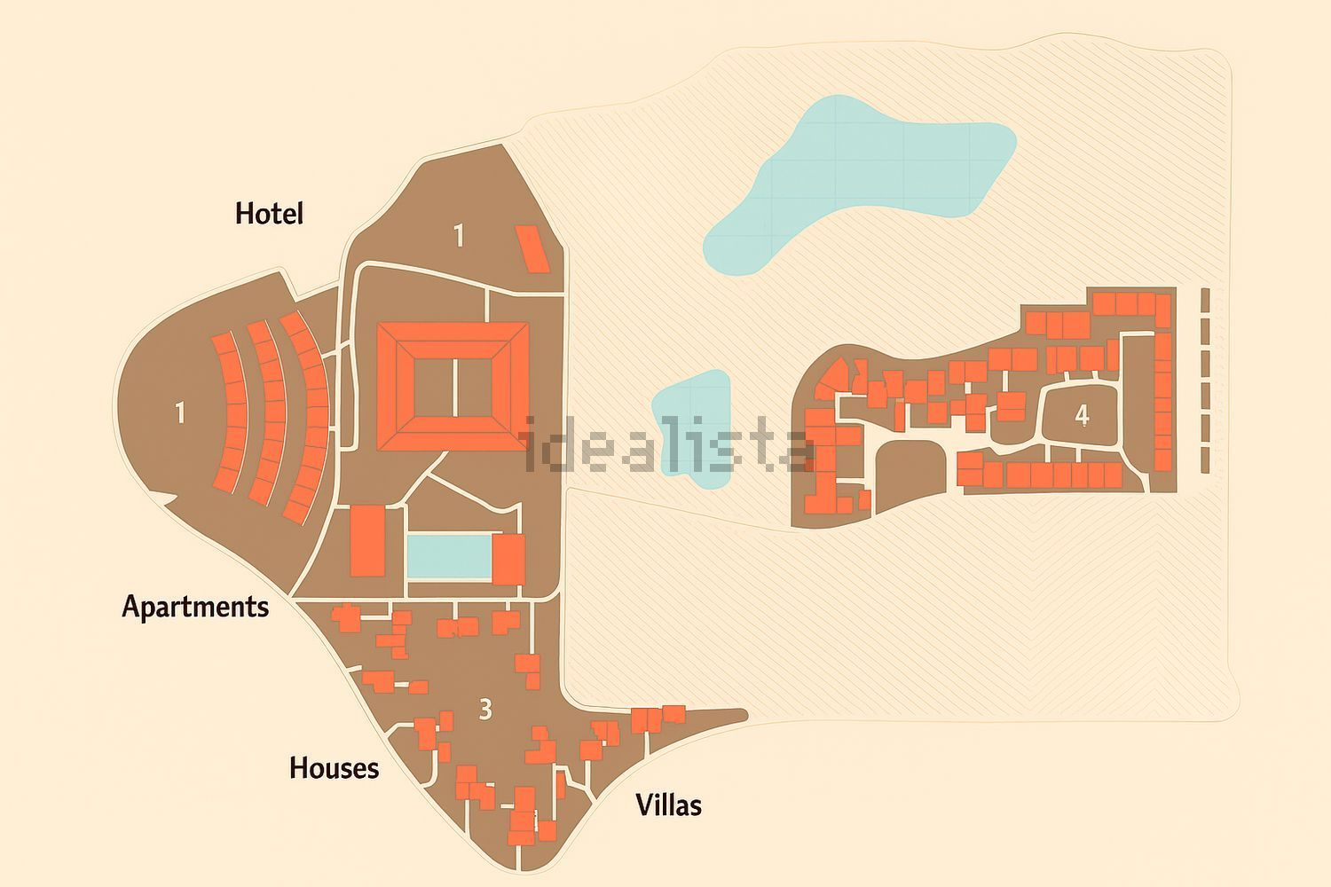 公寓 t2出售在 Herdade da Aroeira s/n - 平面图