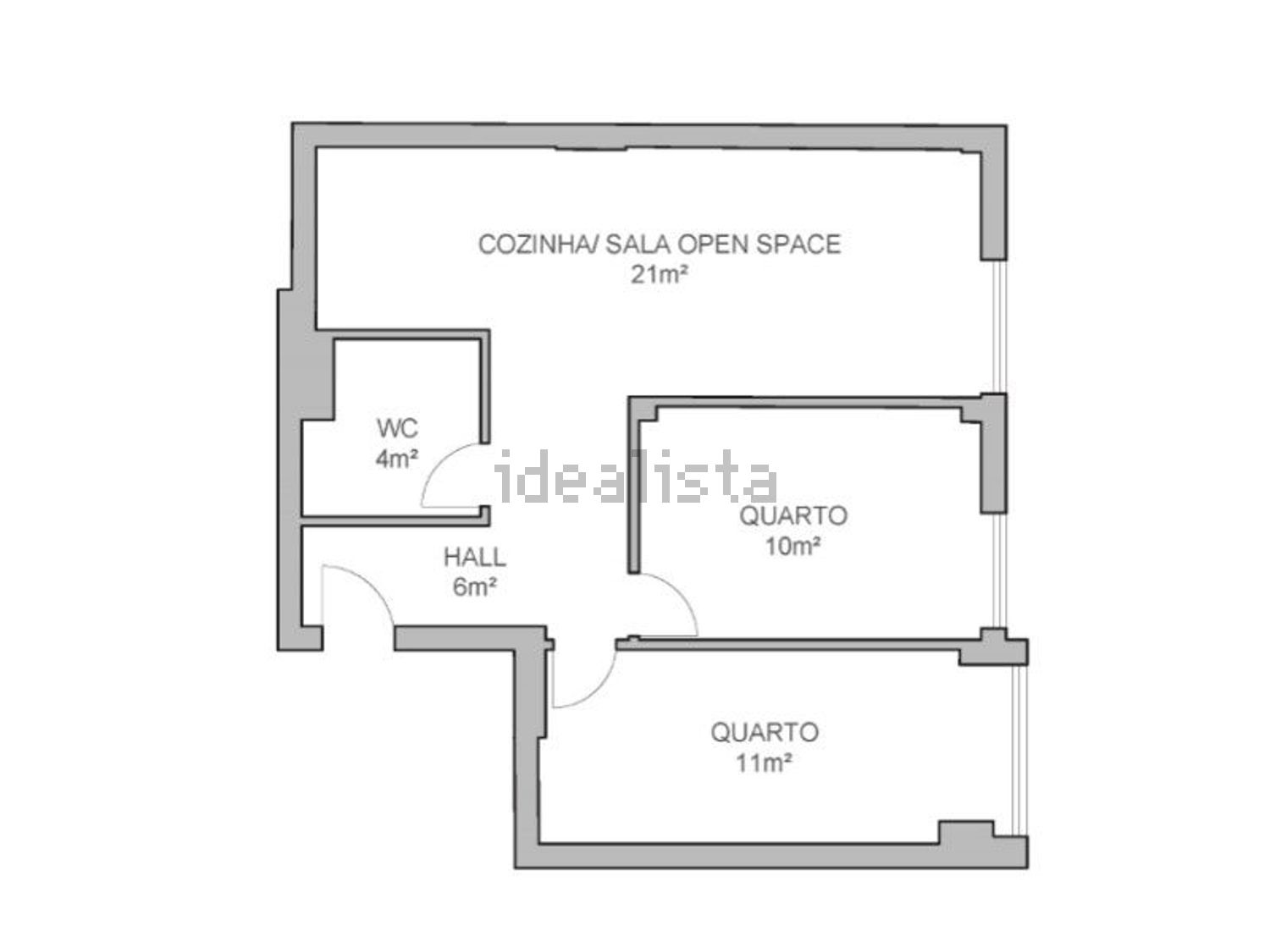 公寓 t2出售在 Chapim - Quinta do Mendes - Quinta Nova - 平面图