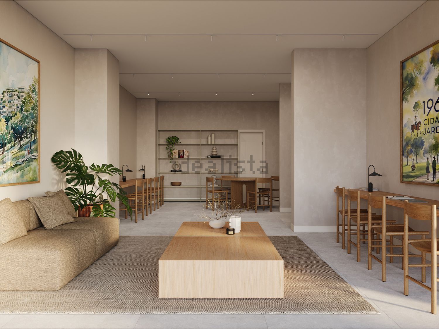 公寓 t3出售在Avenida António Galvão de Andrade, 2660 - 客厅