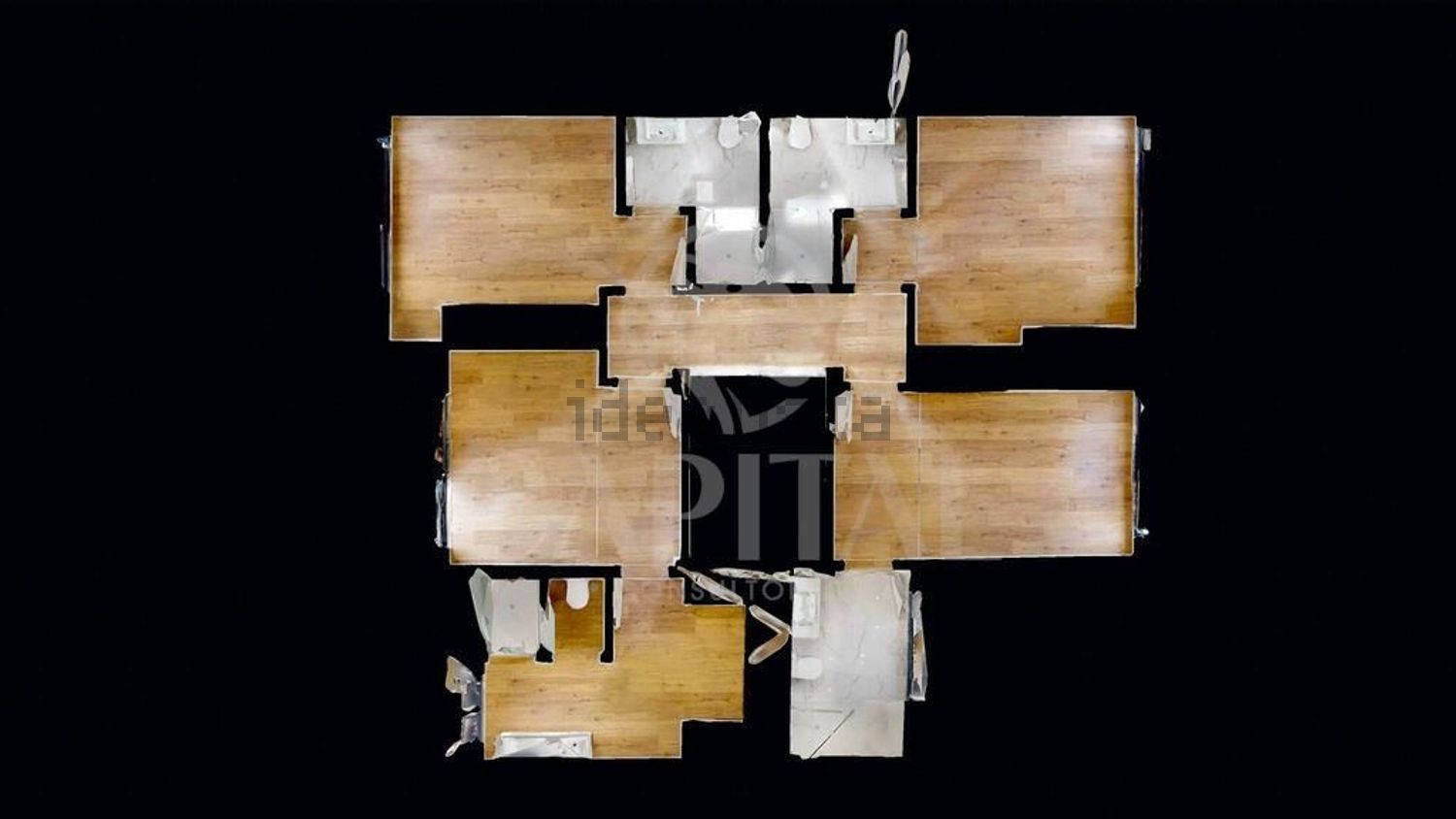 双拼别墅出售在Rua Marechal Craveiro Lopes s/n - 平面图