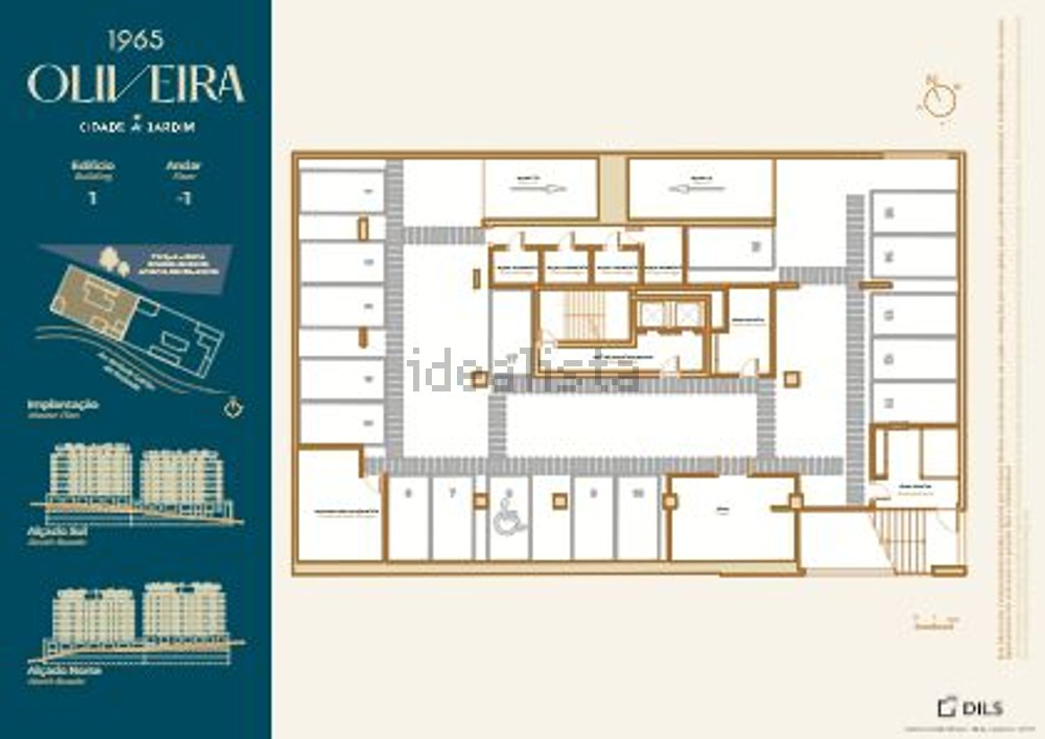 公寓 t3出售在Avenida António Galvão de Andrade, 2660 - 平面图