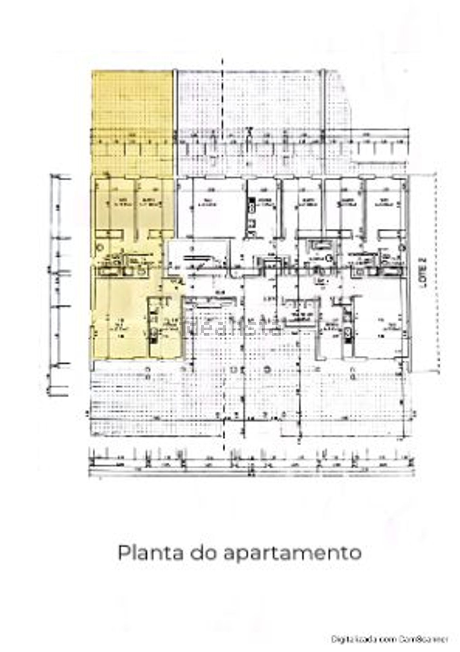公寓 t2出售在 Carcavelos - 平面图