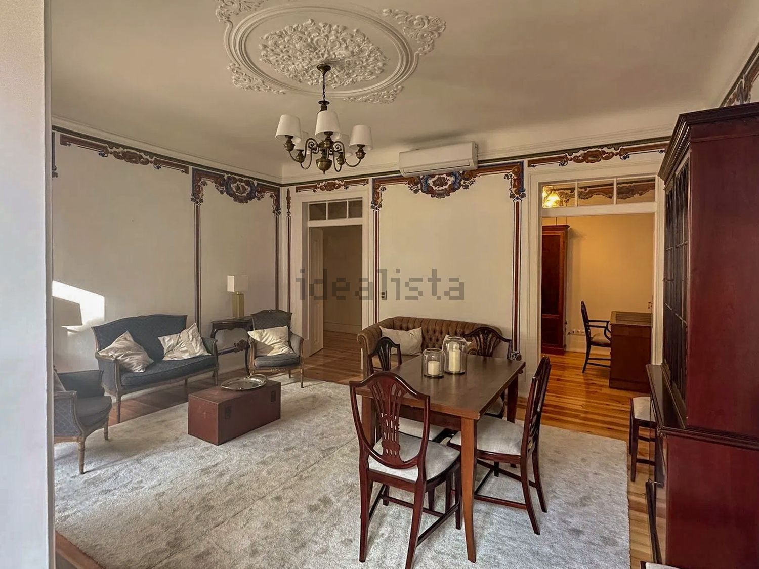 出租公寓 t3在Rua de São Bento - 客厅
