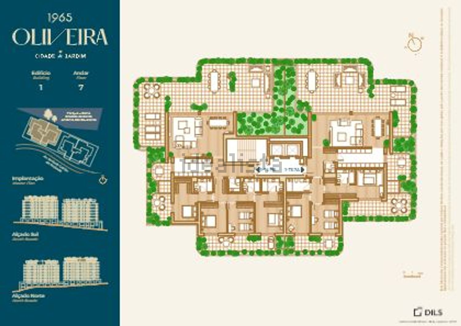 公寓 t3出售在Avenida António Galvão de Andrade, 2660 - 平面图