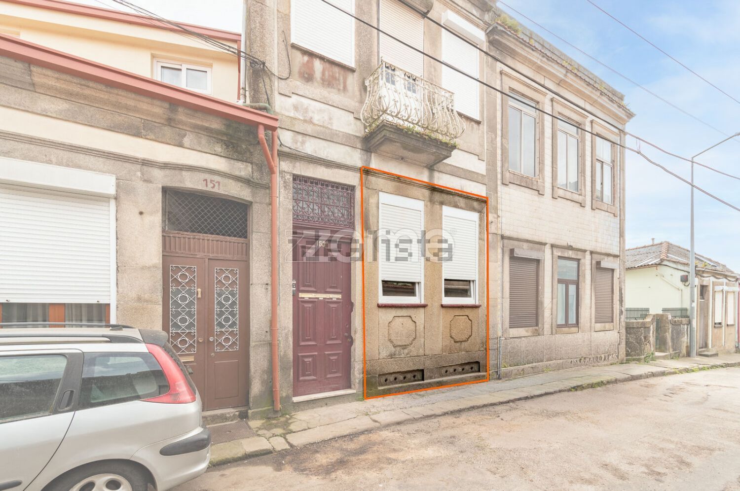 公寓 t1出售在Rua das Eirinhas, 153 - 外立面