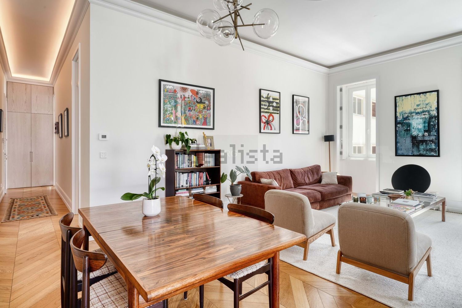 公寓 t3出售在Rua Rodrigo da Fonseca, 43 - 客厅