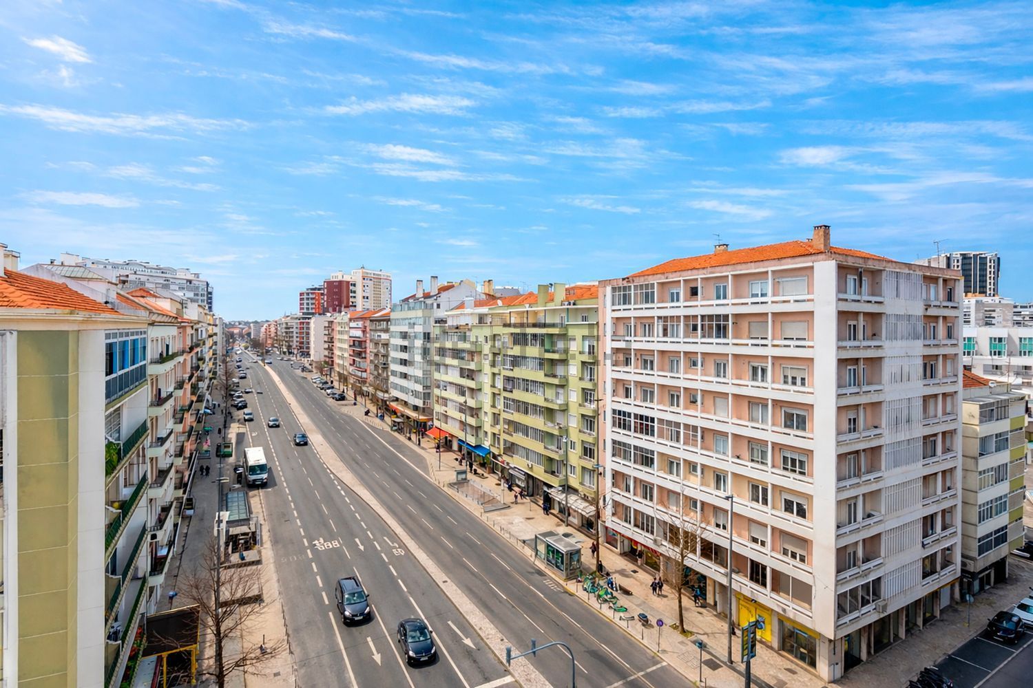 出租公寓 t4在Avenida de Roma - 视线
