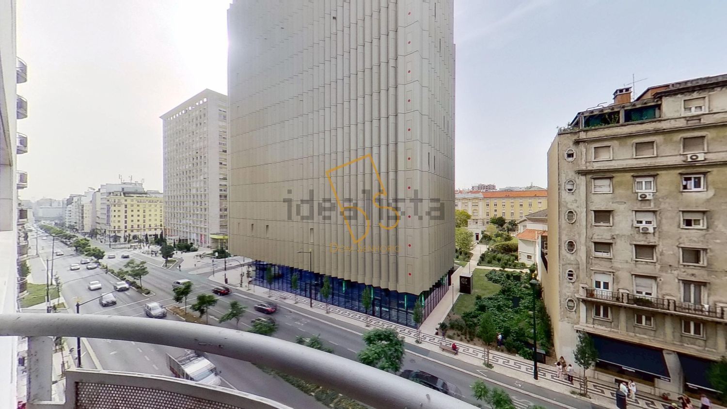 出租公寓 t1在Avenida Fontes Pereira de Melo - 视线