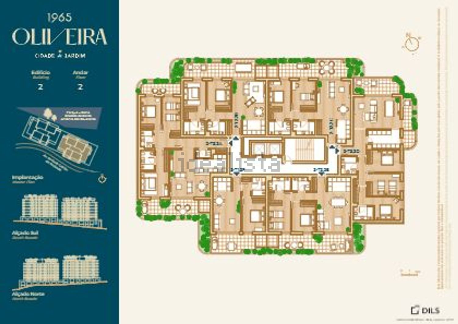 公寓 t3出售在Avenida António Galvão de Andrade, 2660 - 平面图