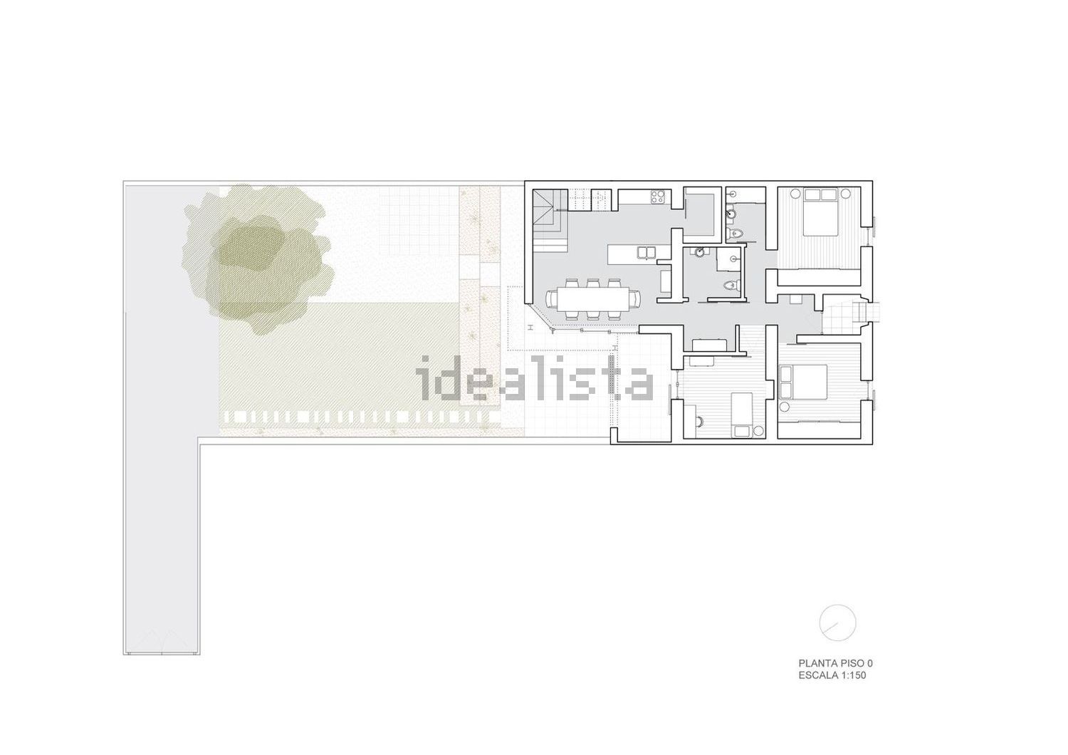 双拼别墅出售在Rua da Pedreira, 19 - 平面图