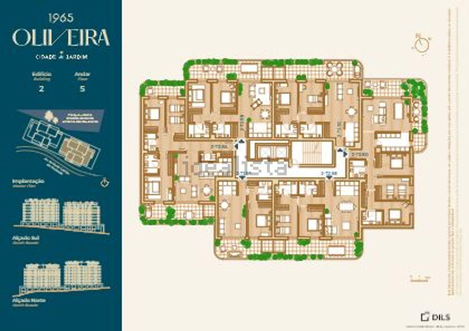 公寓 t3出售在Avenida António Galvão de Andrade, 2660 - 平面图