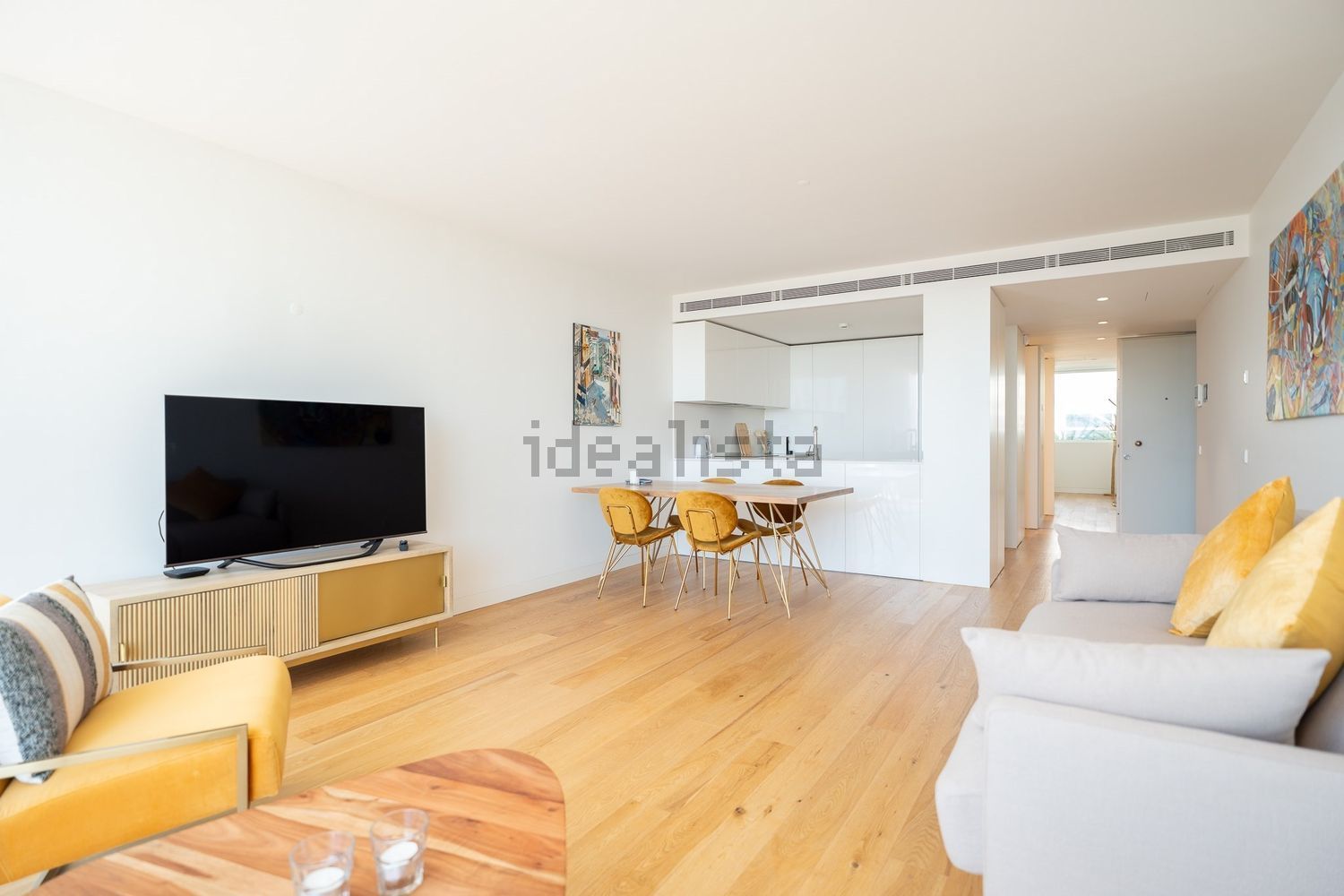 公寓 t1出售在Avenida 24 de Julho, 3 D - 客厅