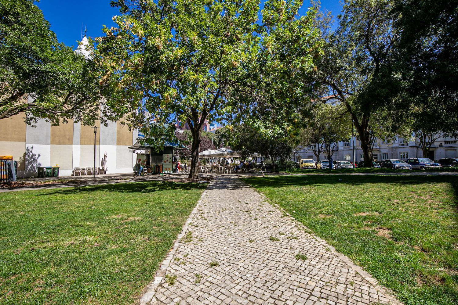 出租顶层公寓在 Gulbenkian - Praça Espanha - 花园