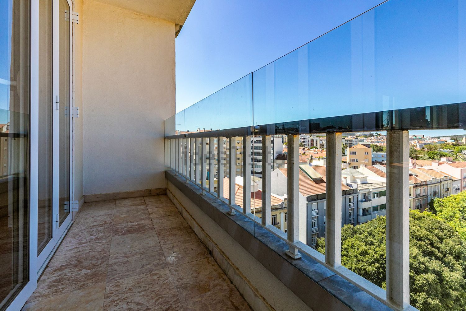 出租顶层公寓在 Gulbenkian - Praça Espanha - 阳台