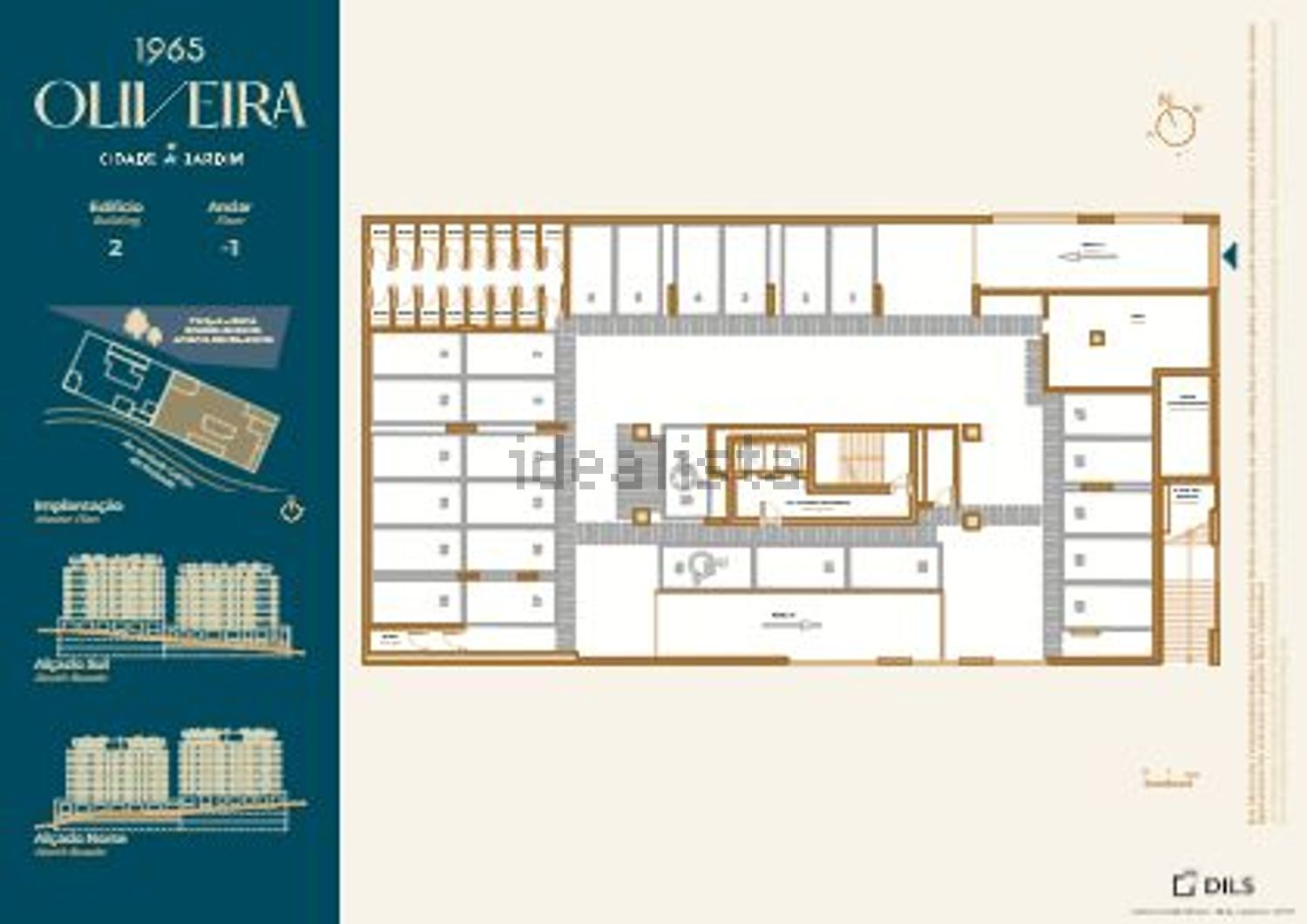 公寓 t3出售在Avenida António Galvão de Andrade, 2660 - 平面图