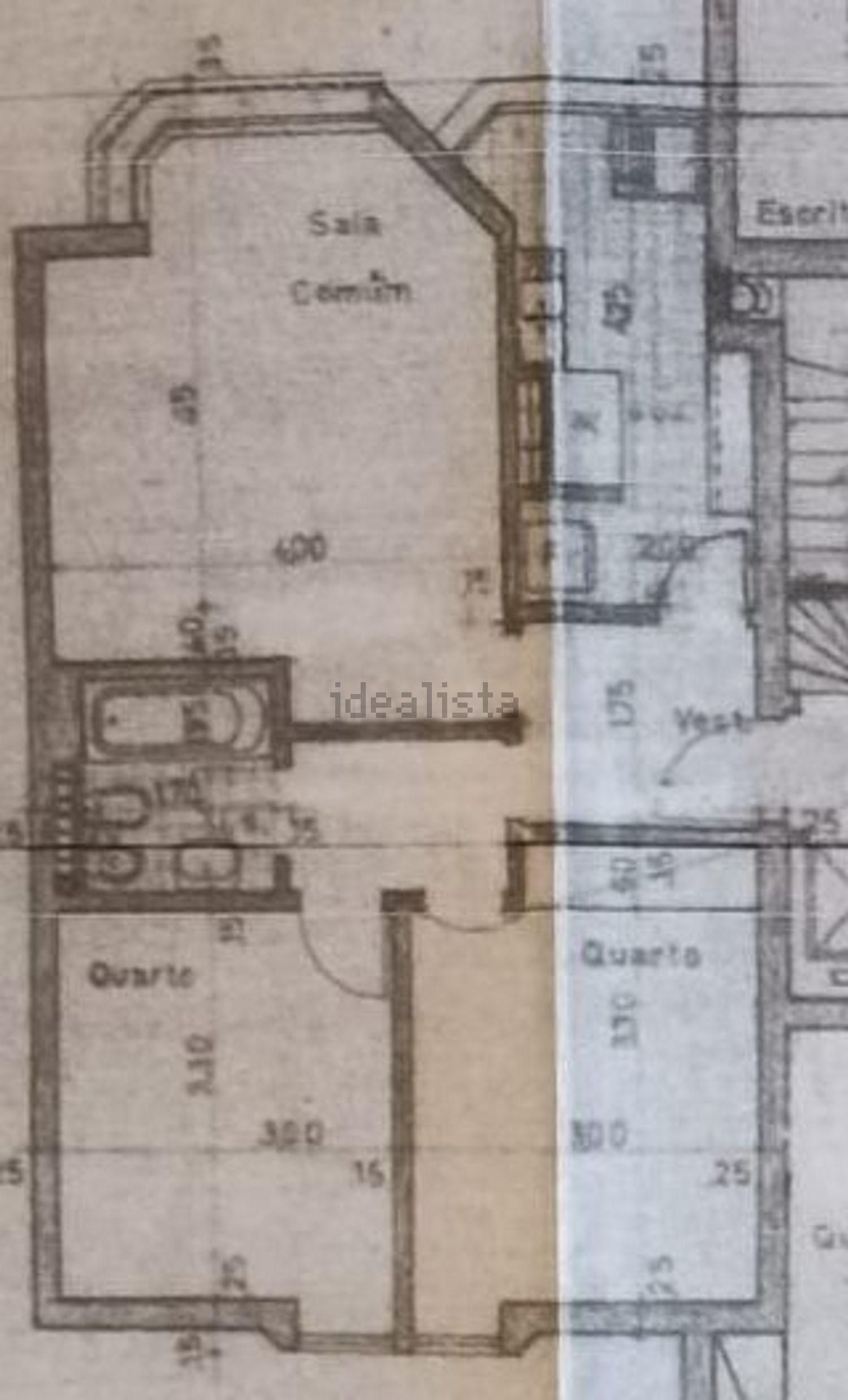 公寓 t2出售在Avenida Biarritz, 229 - 平面图