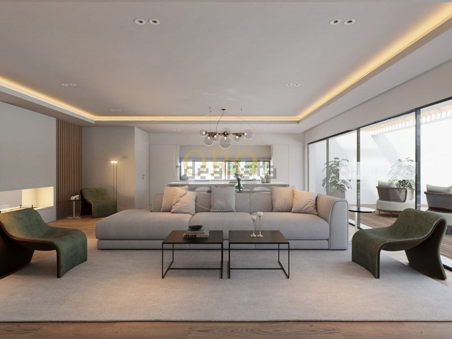 小楼房或独栋别墅出售在Rua do Pestana Golf Resort - 客厅
