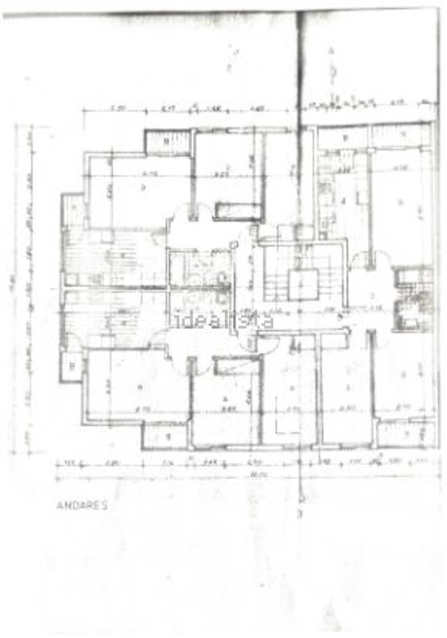 公寓 t3出售在Rua Luís Gonzaga do Nascimento - 平面图