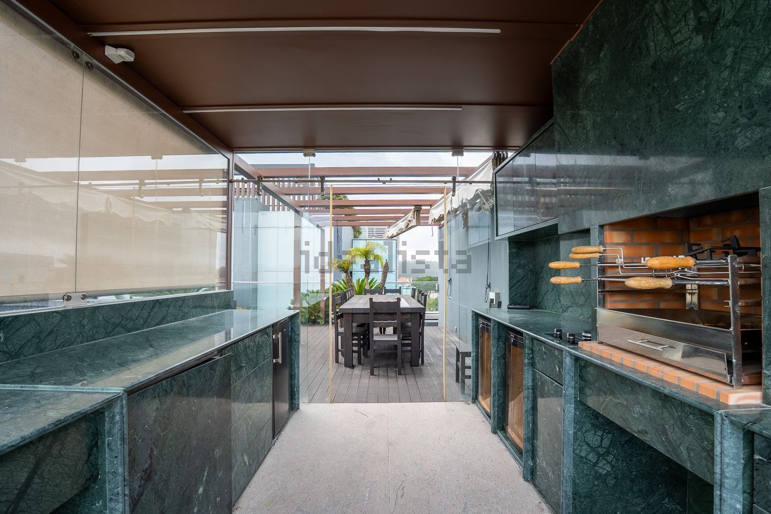顶层公寓出售在Rua Soeiro Pereira Gomes, 10 - 阳台