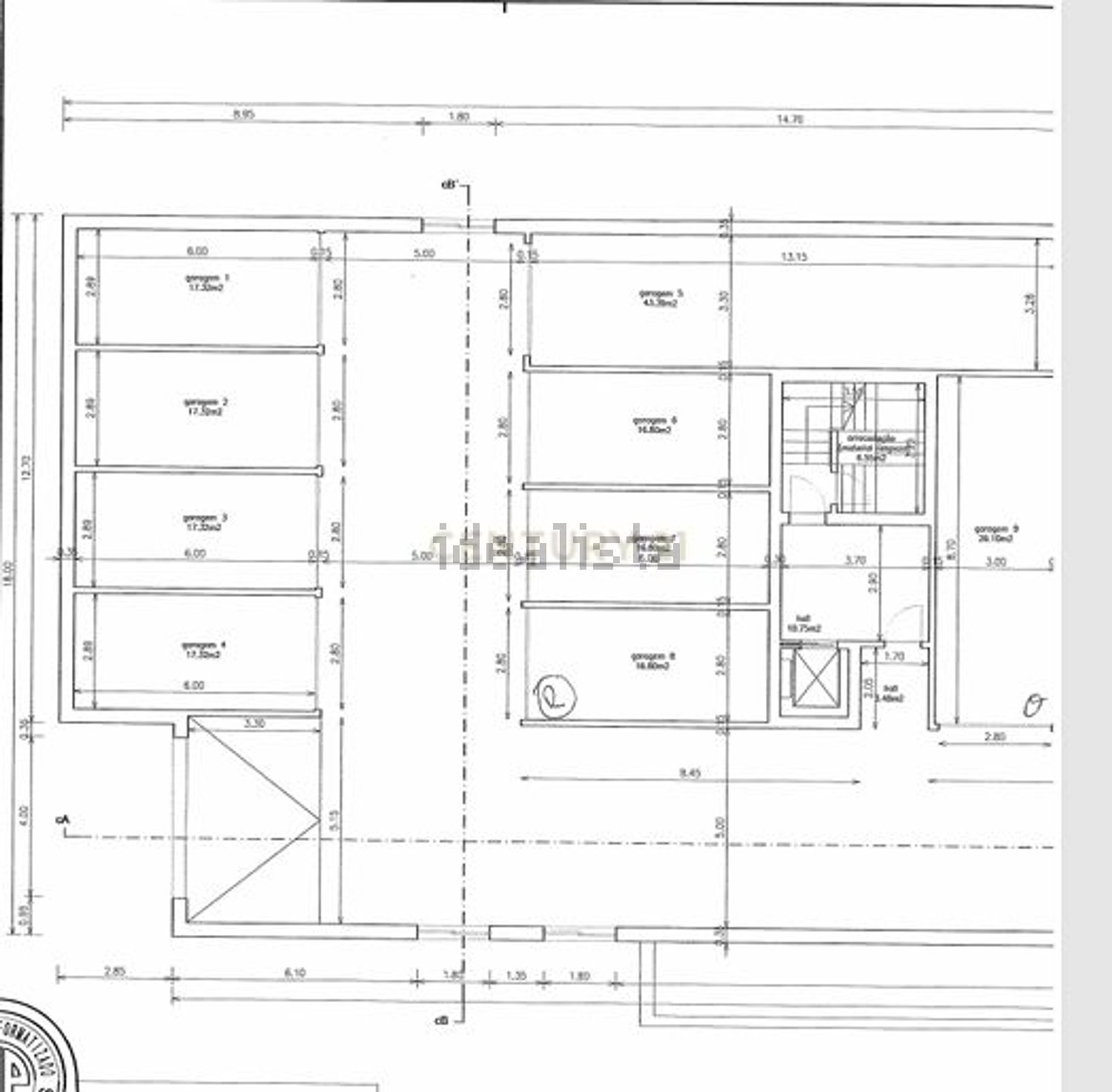 公寓 t3出售在Avenida Heróis de Chaves - 平面图