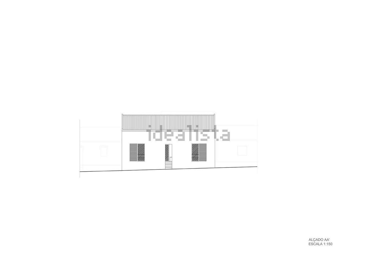 双拼别墅出售在Rua da Pedreira, 19 - 平面图