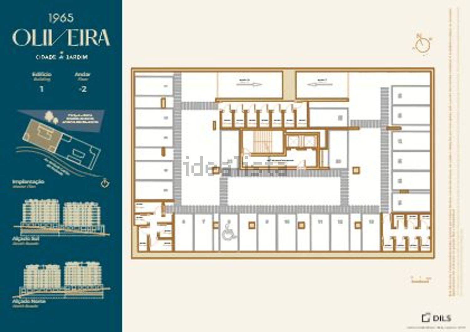 公寓 t3出售在Avenida António Galvão de Andrade, 2660 - 平面图