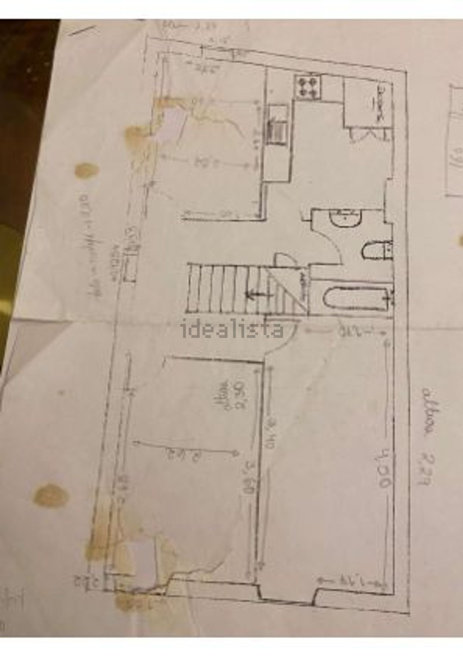 公寓 t2出售在Rua de São Pedro Mártir, 70 - 平面图