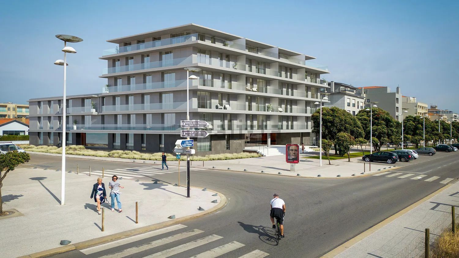 公寓 t1出售在 Forte São João - Praia de Vila do Conde - 视线