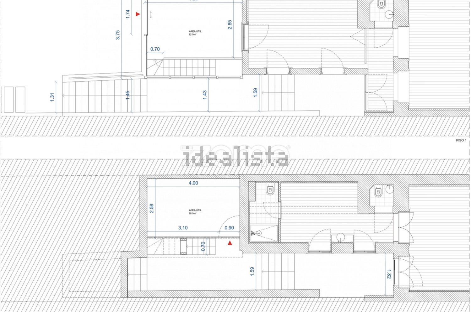 公寓 t2出售在Rua do Bonfim, 189 f - 平面图